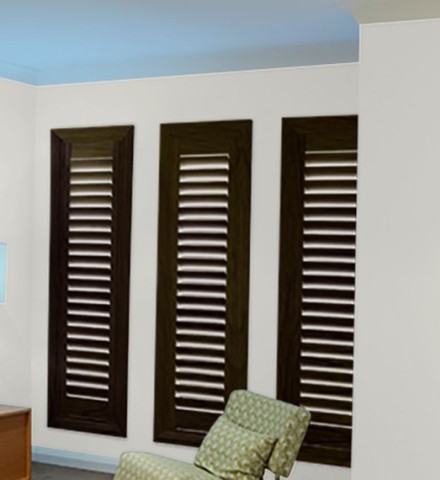 Luxaflex® Timber Shutters - Wenge