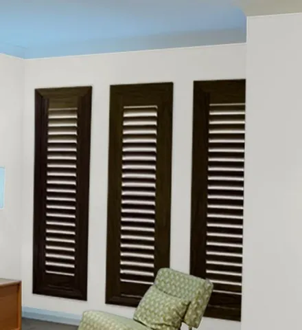 Luxaflex® Timber Shutters - Wenge