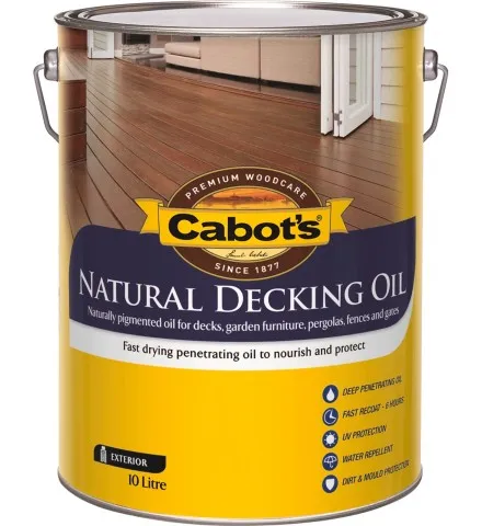 Cabot's Natural Decking Oil