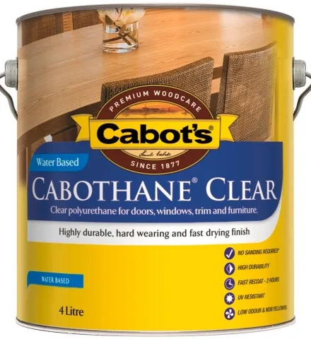 Cabot's Cabothane Clear Water Based, Matt