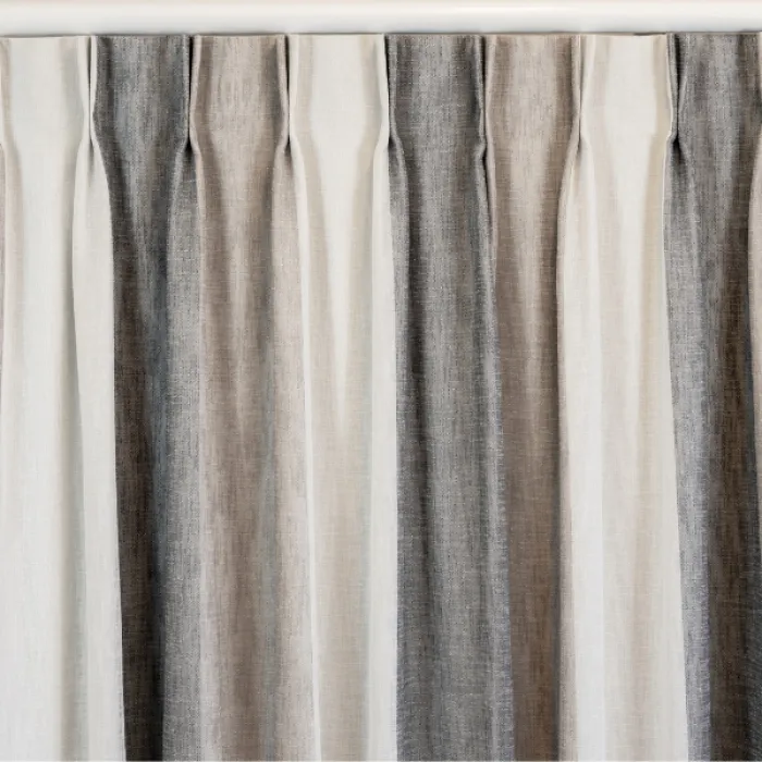 Double Pleat Close Stripe