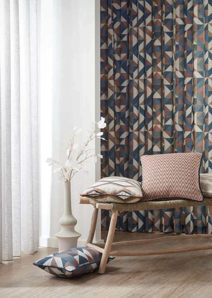 ILIV Geometrica Harissa Caring for your Curtains