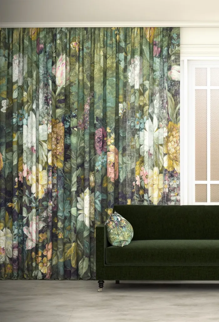 Laura Ashley Mathilde Mural Linen