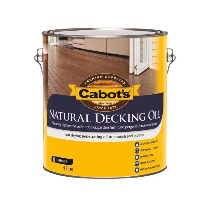 Natural Decking Oil Pail Render
