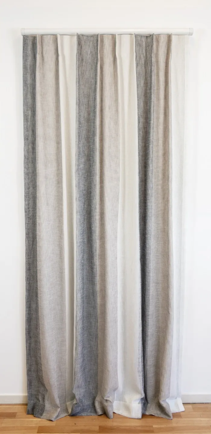 Single Pleat Long Shot Stripe