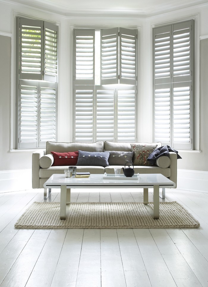 TWO Shutter  Bay window front angle